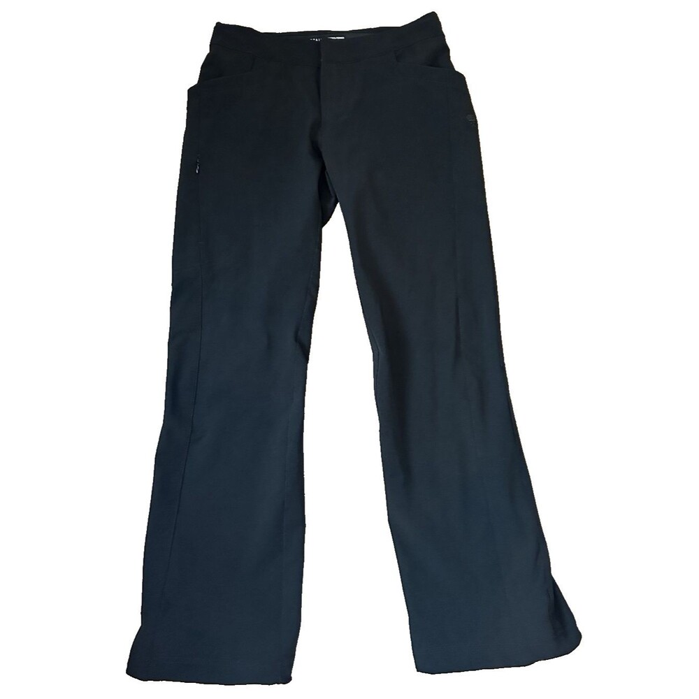 Mountain Hardware Womens Black Nylon Blend Hiking Outdoor Pants Size 10 EUC